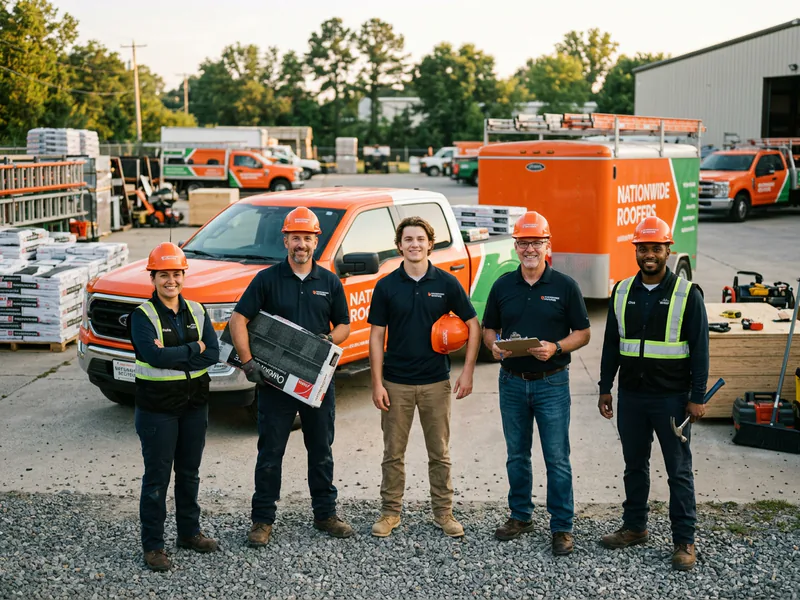 Natiowide Roofers - roof installation in Little Rock near me